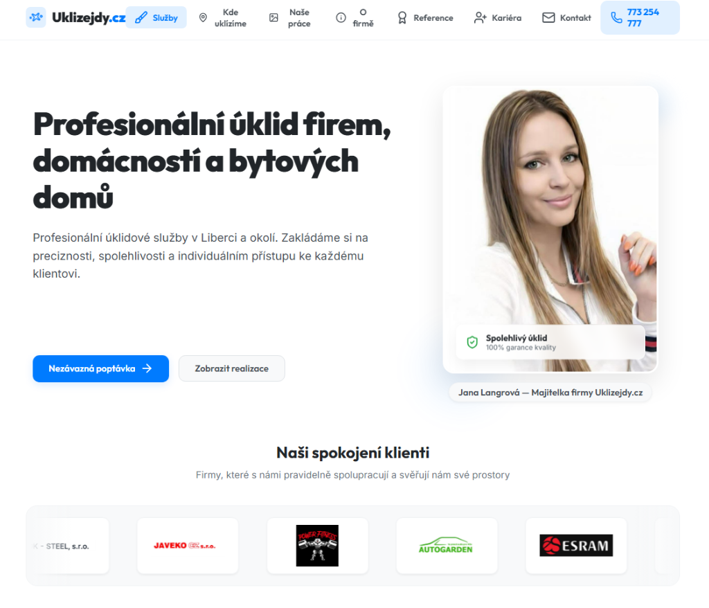 Uklízejdy.cz Preview